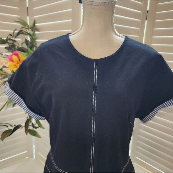 DEREK LAM CROSBY STRETCH TWILL DRESS SIZE 12 - Picture 3 of 8